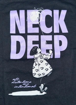 Neck Deep Black Band T-Shirt (M) All Distortions are Intentional Welsh Pop-Punk Official, brand: Neck Deep, condition: Very good, size: M, £18.00, £19.60 includes Buyer Protection Pro