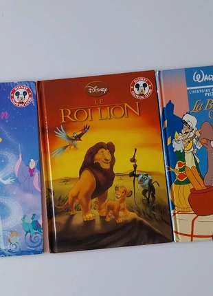 Lot 3 livres Disney  le roi lion cendrillon la belle et le clochard, état: Satisfaisant, 4,00 €, 4,90 € Protection acheteurs incluse