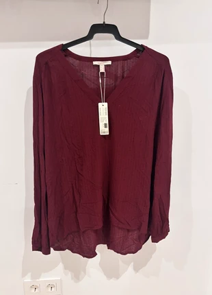 Blusa burdeos Esprit nueva con etiqueta – talla 44, marque: Esprit, état: Neuf avec étiquette, taille: XXL / 44 / 16, 11,00 €, 12,25 € Protection acheteurs incluse
