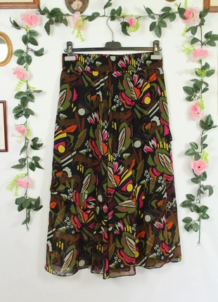 🍒🌸Jupe Marc Cain imprimé léopard Arty - pièce de marque - T.38🌸🍒, marque: Marc Cain, état: Très bon état, taille: M / 38 / 10, 24,00 €, 25,90 € Protection acheteurs (Pro) incluse