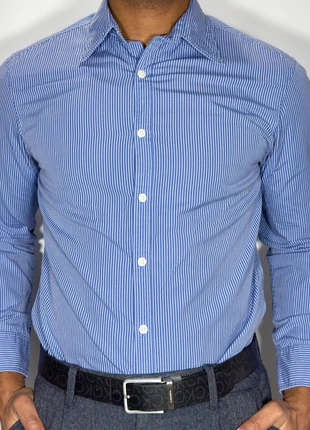 Superbe Chemise à Rayures Gap Blanche Bleue Coton Homme Taille M, marque: GAP, état: Très bon état, taille: M, 9,90 €, 11,10 € Protection acheteurs incluse