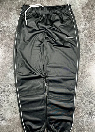 Jogging pant survêtement champion noir/satiné large droite vintage y2k sport Taille S/M, merk: Champion, staat: Heel goed, maat: M, € 18,00, € 19,60 inclusief Kopersbescherming