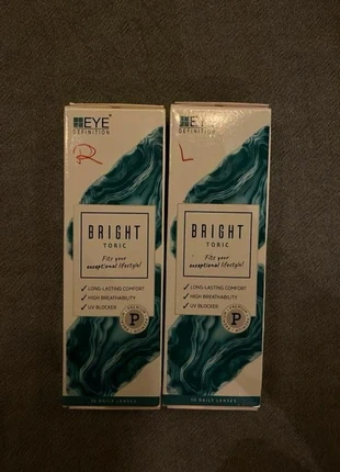 Eye Definition Daglenzen -1,75 en -2,5 met cylinder, merk: eye definition, staat: Nieuw met prijskaartje, € 7,50, € 8,58 inclusief Kopersbescherming