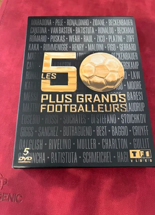 5 DVD les 50 plus grands footballeurs, collector (rare), condition: Good, €5.00, €5.95 includes Buyer Protection
