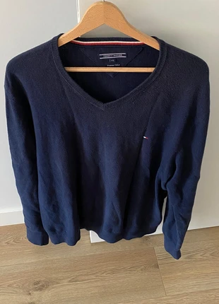 Jersey Tommy Hilfiger Azul Marino XXL, marca: Tommy Hilfiger, estado: Muito bom, tamanho: XXL, €15.00, €16.45 inclui Proteção do Comprador