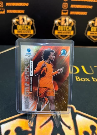 Joshua Zirkzee /50 topps bowman Chrome u21 homestrip 2023, marca: Topps, estado: Muito bom, €7.50, €8.58 inclui Proteção do Comprador Pro