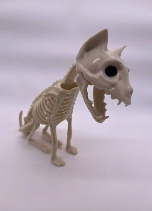 Halloween Skelett Haustier Dekofigur Knochen Tier Grusel Deko, merk: NO LABEL, staat: Heel goed, € 10,00, € 11,20 inclusief Kopersbescherming