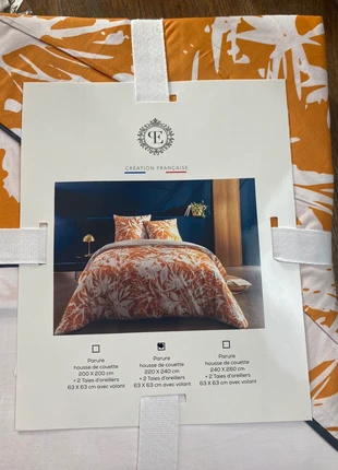 Housse de couette prestige 240/220+2 taies percale coton, marque: prestige, état: Neuf, taille: King Size (220-240 cm x 220-260 cm), 45,00 €, 47,95 € Protection acheteurs (Pro) incluse