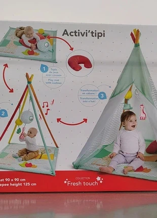 57 80 € 🦒 Activi' Tipi Sophie La Girafe - Vulli 👶, marke: Vulli, zustand: Neu, mit Etikett, größe: Neugeborenes / 44, 80,00 €, 84,70 € inklusive Vinted-Käuferschutz