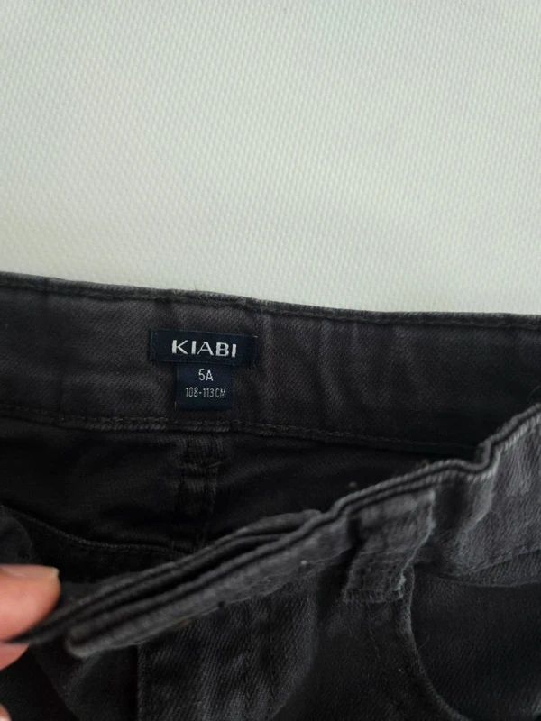 Short en jean gris - photo numéro 2