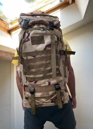 Sac à dos 80l bivouc trek randonnée voyage, merk: Nature, staat: Nieuw zonder prijskaartje, € 35,00, € 37,45 inclusief Kopersbescherming Pro