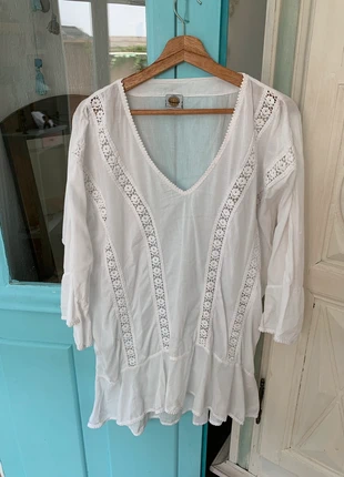 Tunique de plage La Cotonnière taille unique, brand: La Cotonnière, condizioni: Nuovo senza cartellino, taglia: Taglia unica, €10.00, €11.20 include la Protezione acquisti