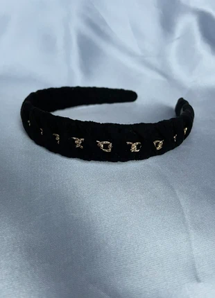 Serre tête noire, condition: Very good, size: One size, €12.50, €13.83 includes Buyer Protection Pro