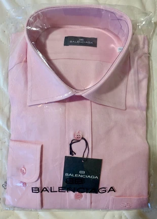 Chemise Balenciaga rose, brand: Balenciaga, condition: New with tags, size: 18.5 in | 45 cm, €44.90, €47.85 includes Buyer Protection