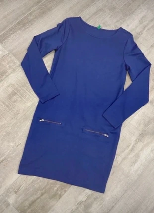 Abito corto in felpa garzata, marke: United Colors of Benetton, zustand: Sehr gut, größe: XS / 34 / 6, 8,50 €, 9,63 € inklusive Vinted-Käuferschutz