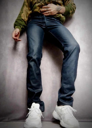 Jeans Vintage Ciré, Y2K, Embroidery, Hip/Hop, Grunge,Années 2000, Taille 40, brand: Besomeone, condition: Very good, size: W30, €17.00, €18.55 includes Buyer Protection Pro