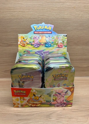 Pokémon - Artset complet - Display Mini Tins - EV8.5 - Neuf/Scellé, marke: Pokémon, zustand: Neu, 189,00 €, 199,15 € inklusive Vinted-Käuferschutz