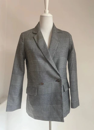 Blazer femme noir blanc bershka en très bon état taille 36/S, brand: Bershka, condition: Very good, size: S / 36 / 8, €10.00, €11.20 includes Buyer Protection