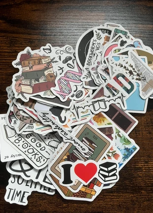 Lot de stickers lecture, brand: Amazon, condition: New without tags, size: Preemie, up to 44cm, €4.00, €4.90 includes Buyer Protection