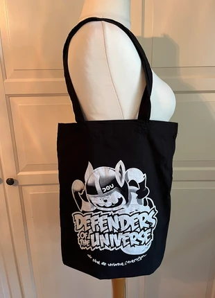 Black tote bag Defenders of the Universe, brand: other, condition: Very good, £10.00, £11.20 includes Buyer Protection