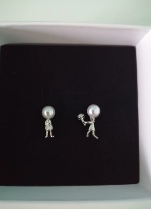 Boucles d'oreilles en argent sterling S925, brand: Argent, condition: Very good, €9.00, €10.15 includes Buyer Protection Pro