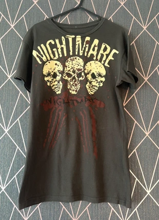 Grey and red Nightmare on Elm Street tee #horror #NightmareOnElmStreet, condition: Good, size: S / 8, £6.00, £7.00 includes Buyer Protection