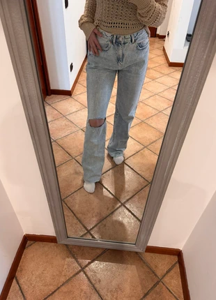 Jeans Wide Leg - Pantaloni Donna, marque: Terranova, état: Très bon état, taille: L / 40 / 12, 8,00 €, 9,10 € Protection acheteurs incluse