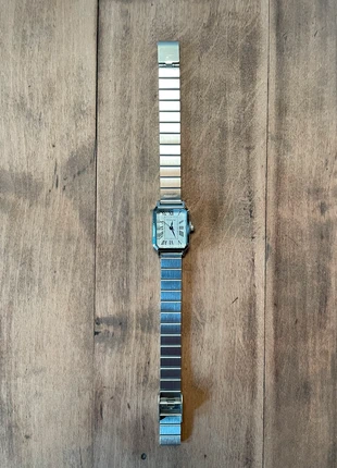 Classic vintage Watch Santos acier inoxydable argenté ajustable montre chrome, brand: CHROME, condition: New without tags, size: One size, €13.99, €15.39 includes Buyer Protection Pro