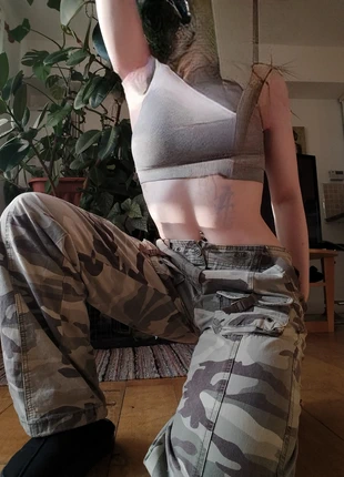 Vintage Camo cargos, brand: Modo, condition: Good, size: M / 38 / 10, €8.00, €9.10 includes Buyer Protection