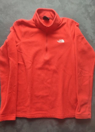 Polaire The North Face | 1/4 ZIP | Hiver | Chaud | Incontournable | Rouge | Taille XS, merk: The North Face, staat: Heel goed, maat: XS / 34 / 6, € 25,00, € 26,95 inclusief Kopersbescherming