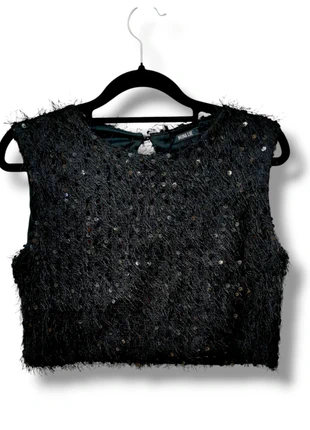 Top lentejuelas de Nuna Lie talla M, merk: Nuna Lie, staat: Heel goed, maat: M / 38 / 10, € 12,00, € 13,30 inclusief Kopersbescherming Pro