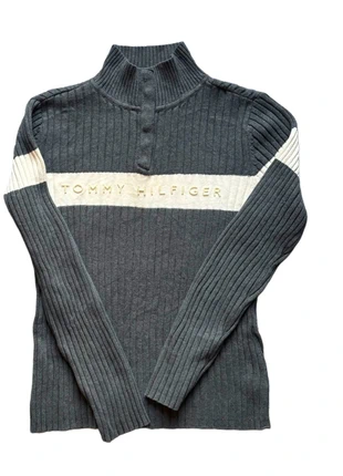 Pull Tommy Hilfiger Gris à Col Montant taille M, brand: Tommy Hilfiger, condition: Very good, size: M / 38 / 10, €19.00, €20.65 includes Buyer Protection