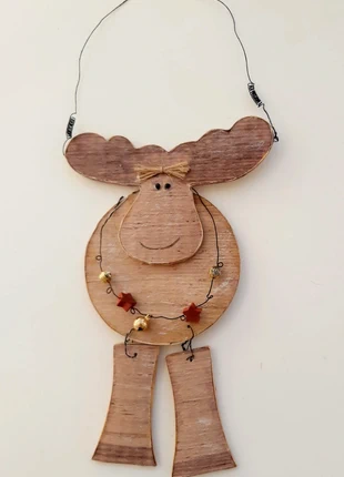 Deco  de Noel renne a suspendre H25, marca: Sia, estado: Muito bom, €10.00, €11.20 inclui Proteção do Comprador