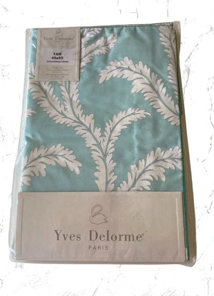 Taie d’oreiller en percale de coton Yves Delorme, marke: Yves Delorme, zustand: Neu, mit Etikett, größe: 65 x 65 cm, 30,00 €, 32,20 € beinhaltet Vinted-Käuferschutz Pro