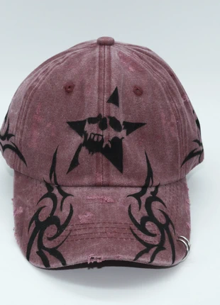 Red Skull Star Custom Cap, marque: Larraza, état: Neuf sans étiquette, taille: Taille unique, 30,00 €, 32,20 € Protection acheteurs incluse