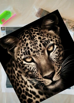 Diamond painting panthère #N071, marque: Diamond Painting, état: Très bon état, 7,00 €, 8,05 € Protection acheteurs (Pro) incluse