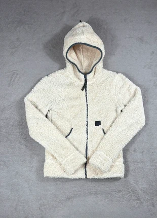 Sweat polaire en full zip avec poches crème E9 femme taille XS, brand: E9, condition: Very good, size: XS / 34 / 6, €64.00, €67.90 includes Buyer Protection