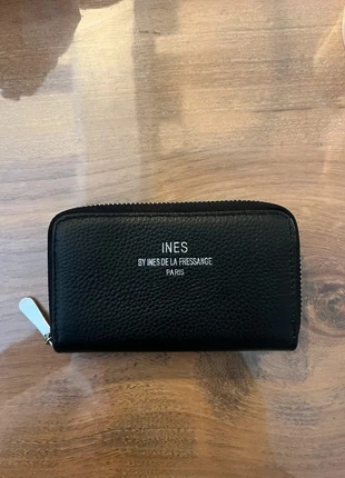 Port Monnaie Ines de la Fressange - Noir, marque: Ines de la Fressange, état: Très bon état, 15,00 €, 16,45 € Protection acheteurs incluse