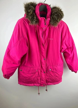 Parka vintage dressing Fila Magic Line Rose XL Femme Capuche, marca: Vintage Dressing, estado: Muito bom, tamanho: XL / 42 / 14, €40.00, €42.70 inclui Proteção do Comprador