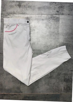 Pantalon legging d'équitation Harcour Blanc l Femme taille XL 42 l Été, marke: Harcour, zustand: Sehr gut, größe: XL / 42 / 14, 80,00 €, 84,70 € inklusive Vinted-Käuferschutz