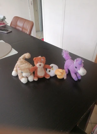 Lot de 4 petites peluches animaux, condition: Very good, size: 9-12 months / 74 cm, €2.00, €2.80 includes Buyer Protection