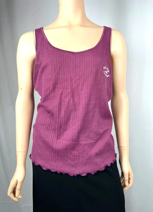 Tee-shirt sans manches débardeur violet Hollister femme - L, marca: Hollister, estado: Muito bom, tamanho: L / 40 / 12, €1.00, €1.75 inclui Proteção do Comprador Pro