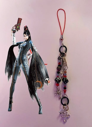 bayonetta keychain, marque: Custommade, état: Neuf avec étiquette, 6,00 €, 7,00 € Protection acheteurs incluse