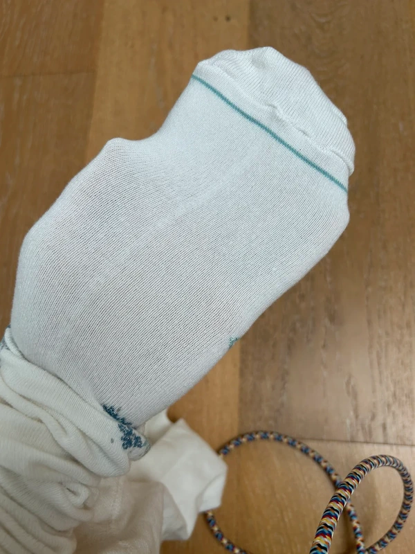 Collant blanc neuf fille pointure 32-34 sergent major - photo numéro 7