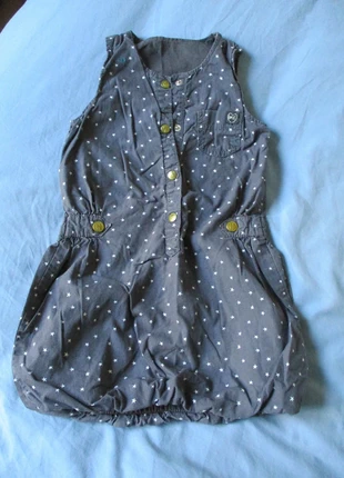 Robe boule d'été grise 5 ans Kid Kanai, merk: Kid Kanai, staat: Heel goed, maat: 5 jaar / 110 cm, € 1,50, € 2,28 inclusief Kopersbescherming