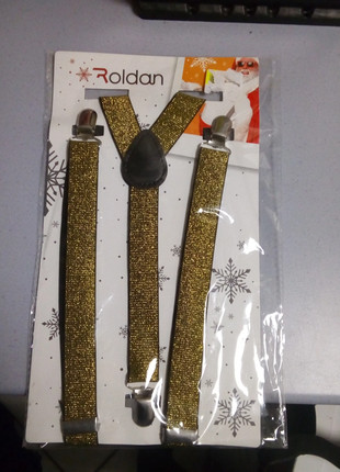 Bretelles or, condizioni: Nuovo con cartellino, €3.00, €3.85 include la Protezione acquisti