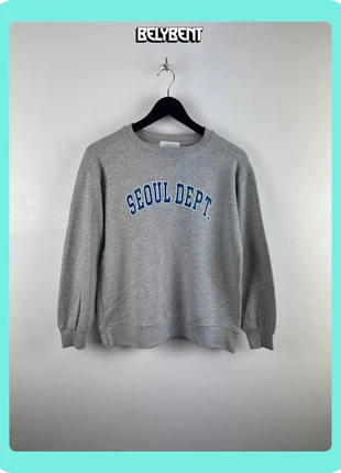 Sweat US gris chiné Seoul zara taille S (DA688), merk: Zara, staat: Heel goed, maat: S / 36 / 8, € 6,00, € 7,00 inclusief Kopersbescherming Pro