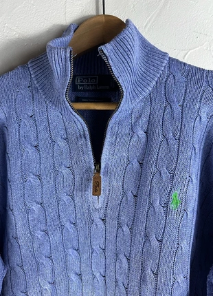 Sweat Pull Zippé Ralph Lauren, marque: Ralph Lauren, état: Bon état, taille: L, 45,00 €, 47,95 € Protection acheteurs (Pro) incluse