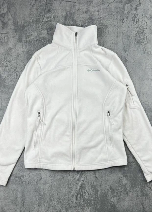 Columbia White Fleece Jacket – Women’s M – Soft Full Zip Outdoor Layer, marca: Columbia, estado: Muy bueno, tamaño: M / 38 / 10, 30,00 €, 32,20 € Protección al comprador incluida