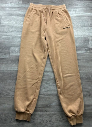 Jogging Carhartt marron logo brodé en coton taille S, brand: Carhartt, condition: Very good, size: S, €25.00, €26.95 includes Buyer Protection